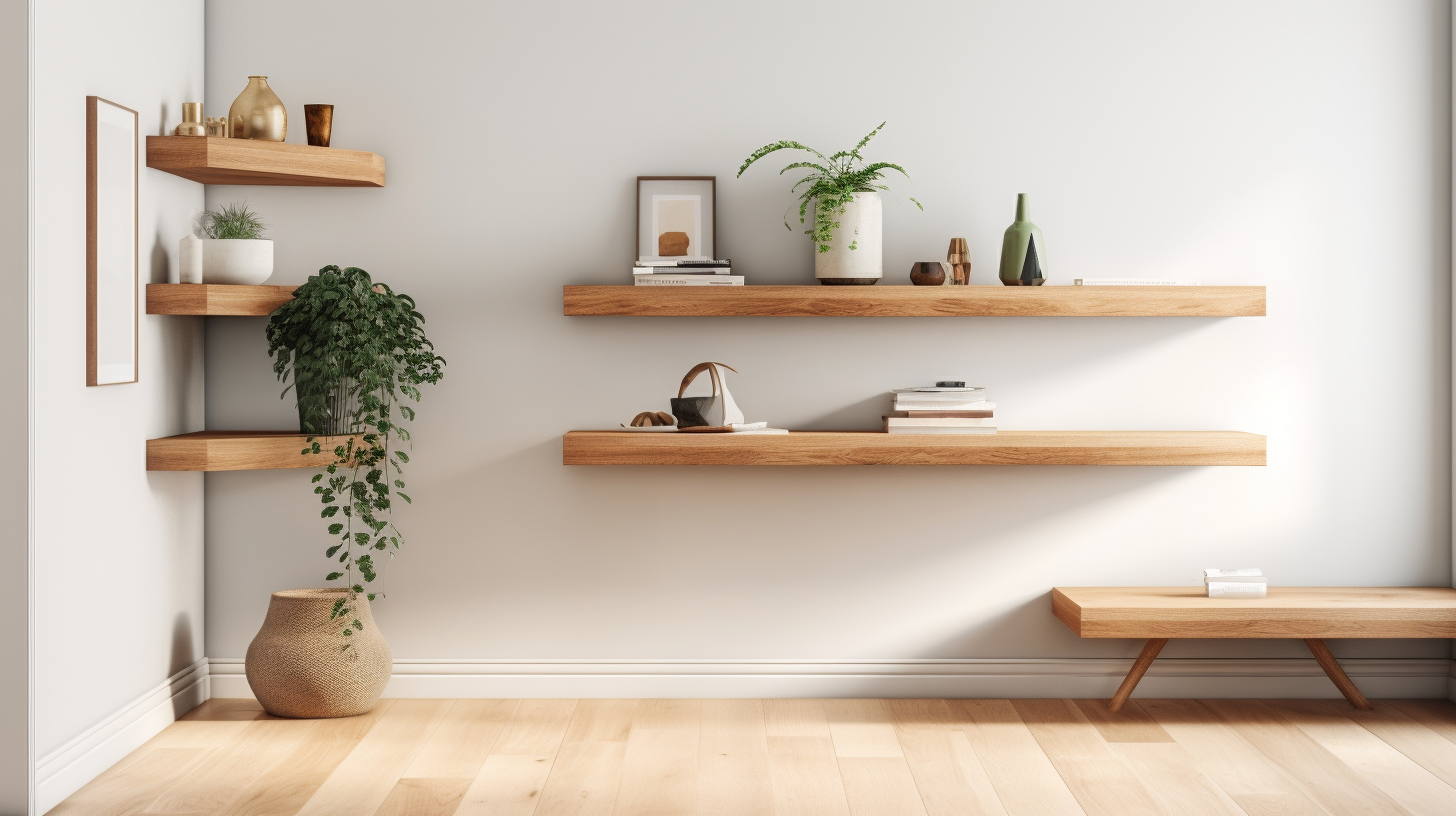 The Ultimate Guide To Oak Floating Corner Shelves For A Stylish Home   Oak Floating Corner Shelves 