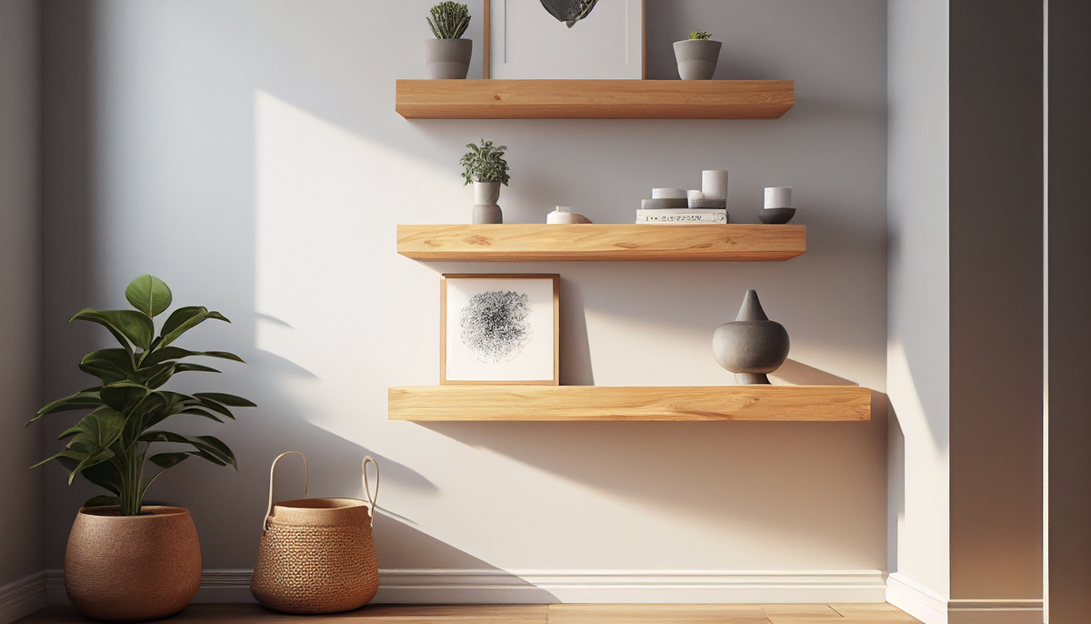 Chunky Shelves - Wooden Wall Shelving in Oak, Walnut & Pine - FREE P&P