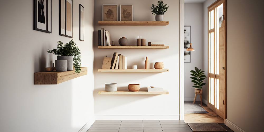 Rustic Shelves - Distressed & Rustic Wooden Wall Shelving